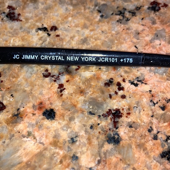 JIMMY CRYSTAL NEW YORK Swarovski crystal RARE handset 1.75 readers new in box - Picture 3 of 6